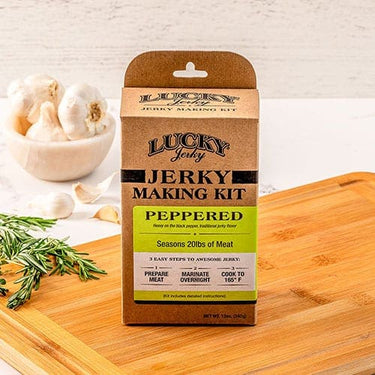 Jerky Making Kit | Pack fo 3 | 12 oz. Box | Black Pepper Flavor | Easy To Make | Designed To Accent The Flavor Of Meat | Bold Black Pepper Taste With Hints Of Garlic & Onion | Perfect Amount Of Zing | Seasons 20 LBS. Of Meat